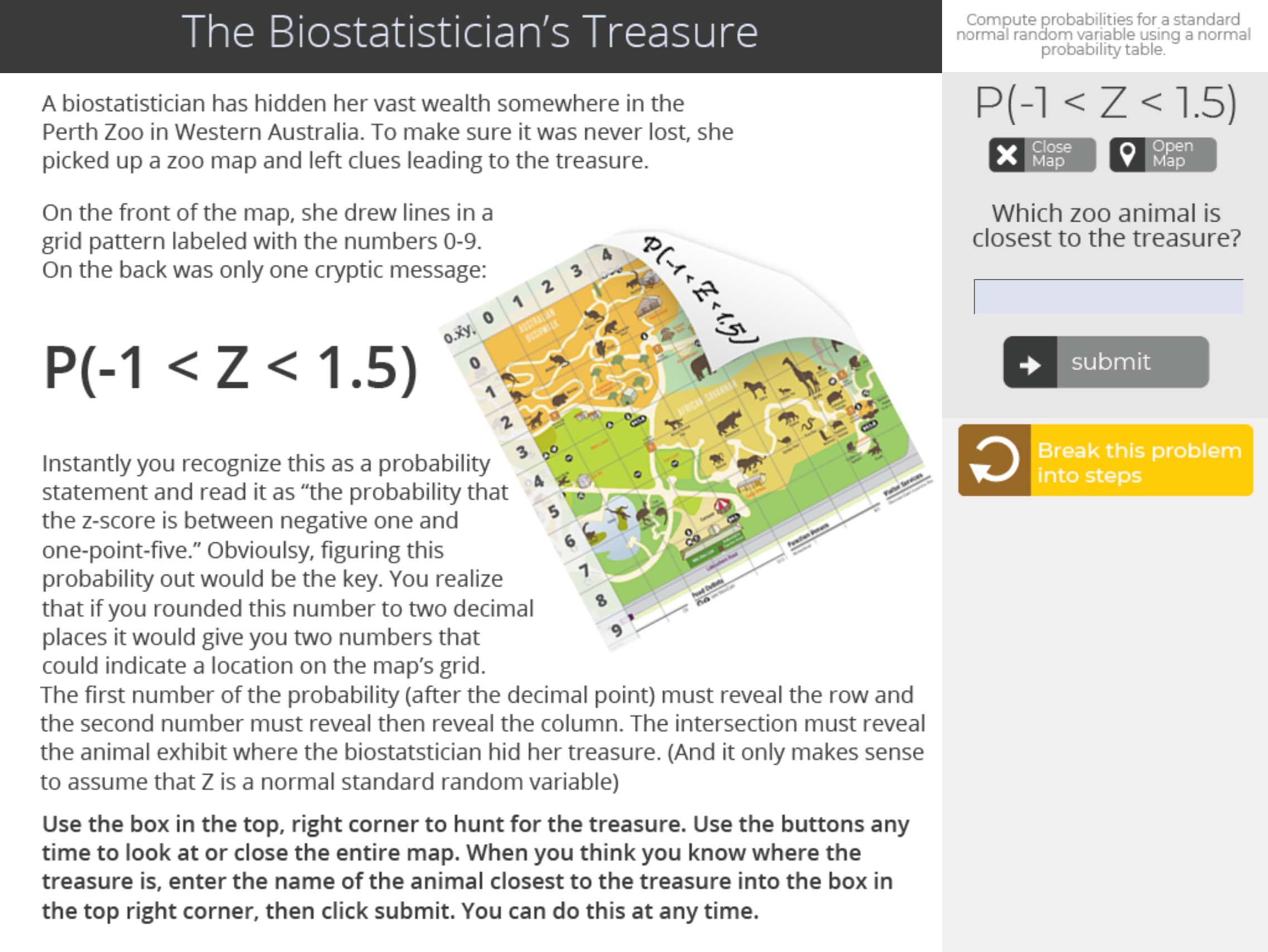 Zoo Treasure Hunt Learning Activity Thumbnail